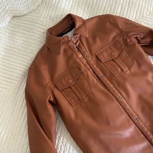 NVLT brown faux Leather Shackleton size Xs
